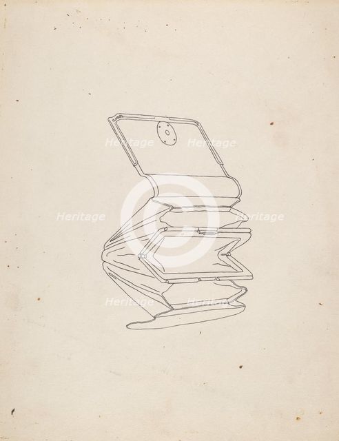 Purse, c. 1937. Creator: Isidore Steinberg.