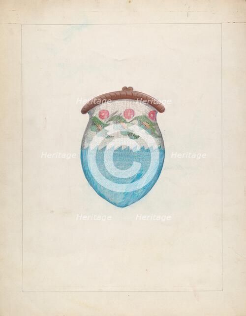 Purse, c. 1937. Creator: Mabel Ritter.