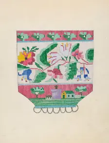 Purse, c. 1937. Creator: Mabel Ritter