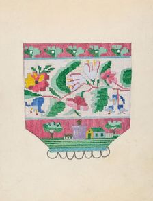 Purse, c. 1937. Creator: Mabel Ritter