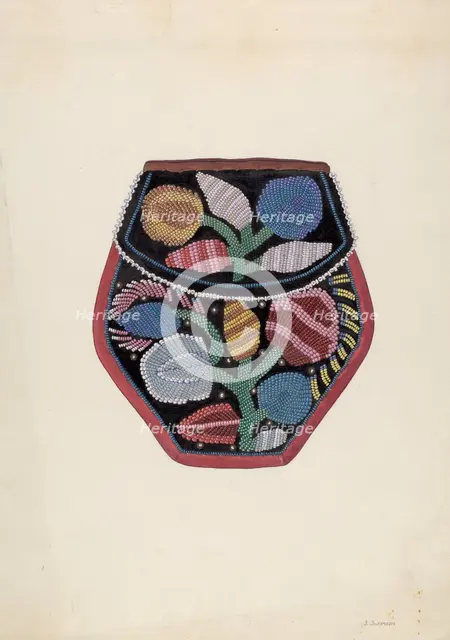 Purse, c. 1937. Creator: Syrena Swanson.