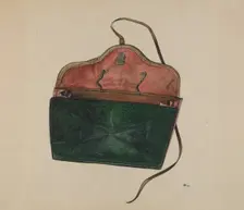 Purse, c. 1938. Creator: Ralph Atkinson
