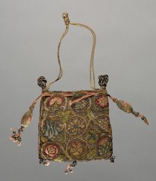 Purse, early 1600s. Creator: Unknown