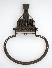 Purse Frame, French, 15th-16th century. Creator: Unknown