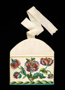 Purse, French, ca. 1760. Creator: Unknown