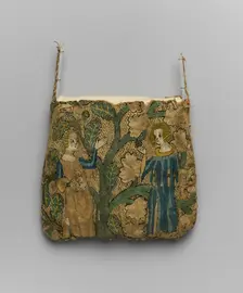 Purse, French, early 14th century. Creator: Unknown