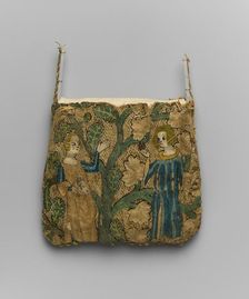 Purse, French, early 14th century. Creator: Unknown