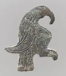 Purse Mount in the Form of a Bird, Frankish, second half 6th century. Creator: Unknown