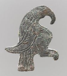 Purse Mount in the Form of a Bird, Frankish, second half 6th century. Creator: Unknown