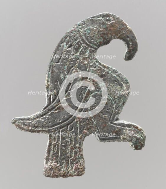 Purse Mount in the Form of a Bird, Frankish, second half 6th century. Creator: Unknown.