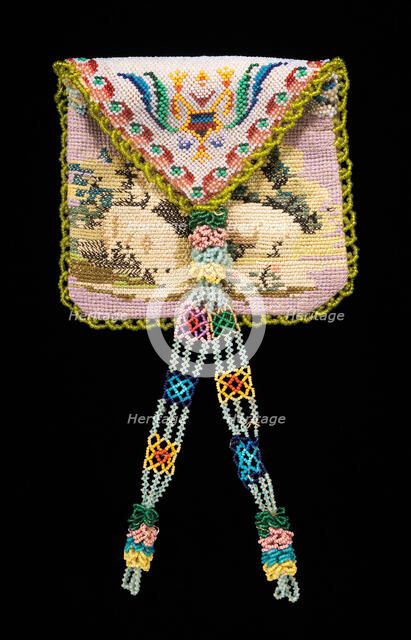 Purse, Mexican, 1800-1820. Creator: Unknown.
