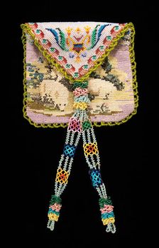 Purse, Mexican, 1800-1820. Creator: Unknown