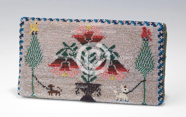 Purse, Mexican, 1800-1830. Creator: Unknown.