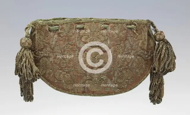 Purse, probably German, fourth quarter 17th century. Creator: Unknown.