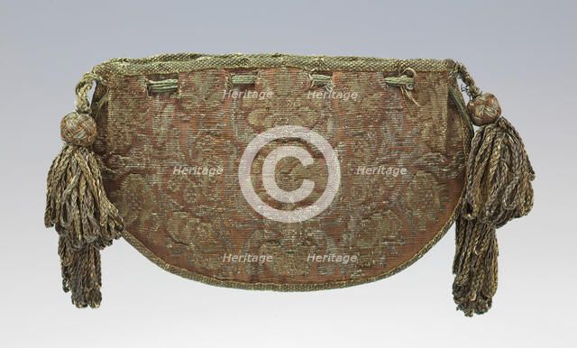 Purse, probably German, fourth quarter 17th century. Creator: Unknown.