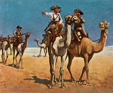 Pursuing the Simon-Copper-Hottentotts in the Kalahari Desert, 16 March 1908, (1936). Creator: Unknown