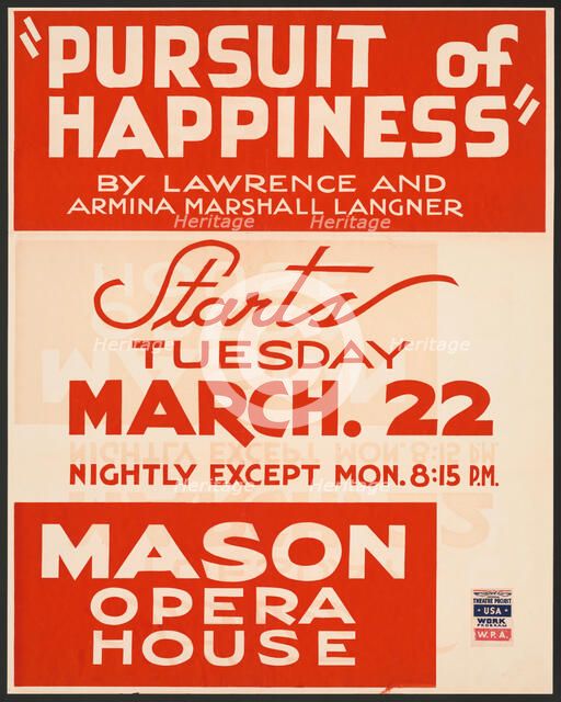 Pursuit of Happiness, Los Angeles, [193-]. Creator: Unknown.