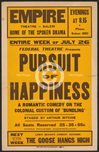 Pursuit of Happiness, Salem, MA, 1937. Creator: Unknown.
