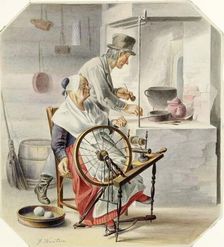 Purring eukko, 1830-1899. Creator: Johan Knutson