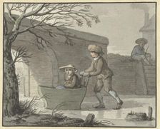 Push carriage, 1756-1813. Creator: Anthony Andriessen