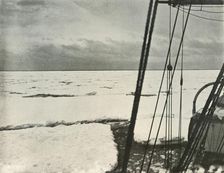 Pushing Through Heavy Floes In the Ross Sea c1908, (1909)