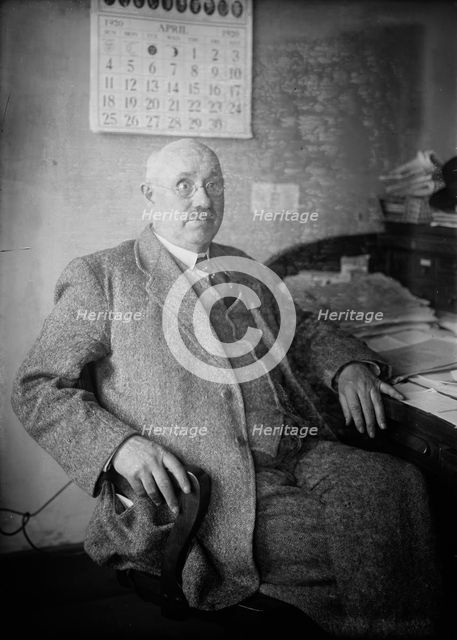 Pussyfoot Johnson, between 1919 and c1920. Creator: Bain News Service.