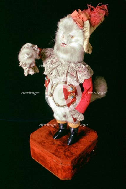 'Puss in Boots', Museum of Childhood, Edinburgh, Scotland. Creator: Tony Evans.