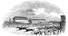 Pytchley Hunt Races, the Great Northamptonshire Stakes, 1844. Creator: Unknown