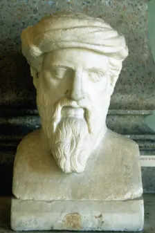 Pythagoras, Ancient Greek mathematician and philosopher, 6th century BC. Creator: Unknown