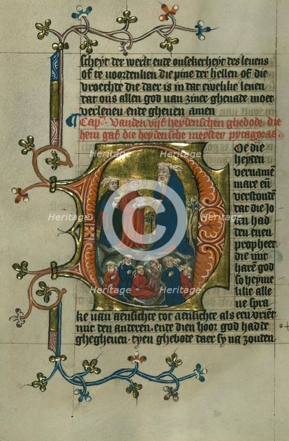 Pythagoras and his disciples, 1400-1404. Creator: Unknown.