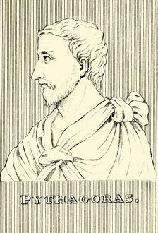 Pythagoras (c570-c495 BC), 1830. Creator: Unknown