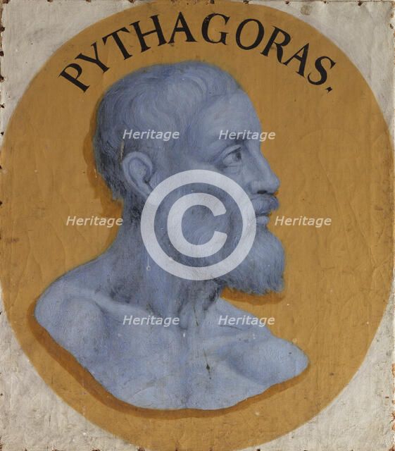 Pythagoras of Samos, c. 1650-1660. Creator: Sandrart, Joachim, von (1606-1688).