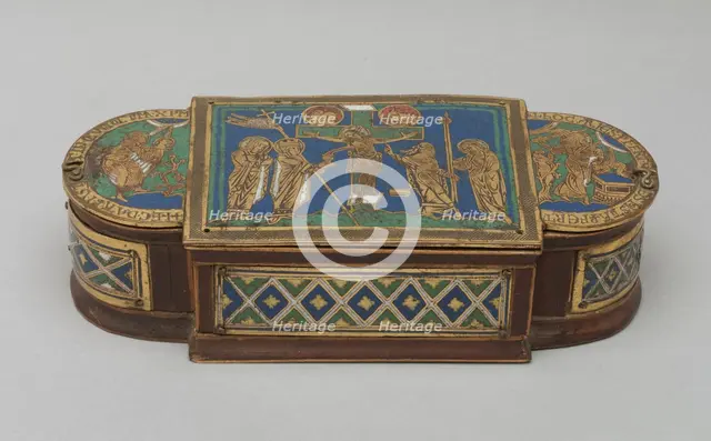 Pyx, c. 1170-1180. Creator: Unknown.