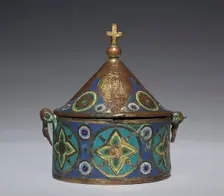 Pyx, c. 1250. Creator: Unknown