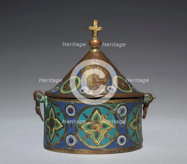 Pyx, c. 1250. Creator: Unknown.