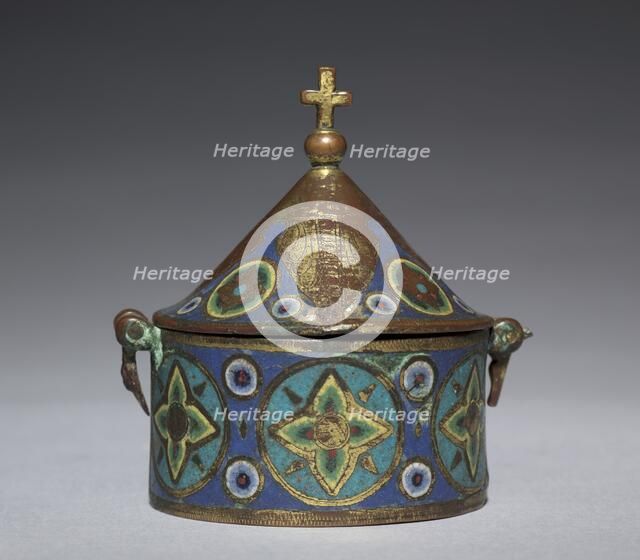 Pyx, c. 1250. Creator: Unknown.