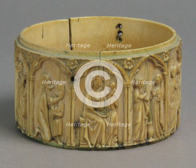 Pyx, French, 14th century. Creator: Unknown.