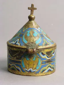 Pyx, French, ca. 1225-50. Creator: Unknown