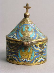 Pyx, French, ca. 1225-50. Creator: Unknown