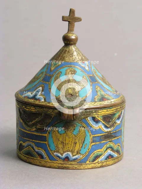 Pyx, French, ca. 1225-50. Creator: Unknown.