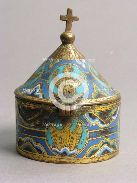 Pyx, French, ca. 1225-50. Creator: Unknown.