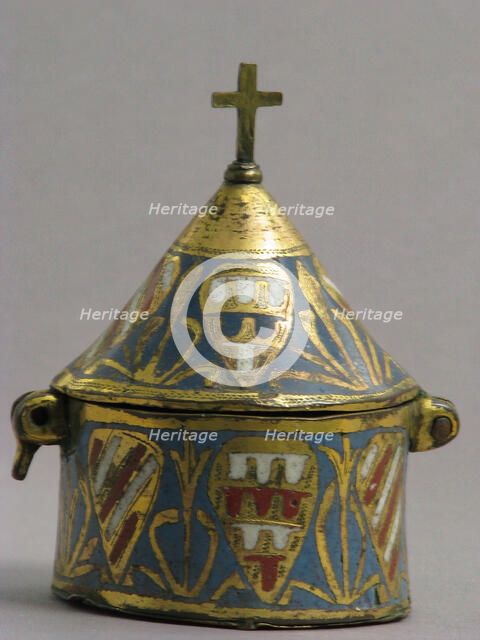 Pyx, French, ca. 1250-1300. Creator: Unknown.