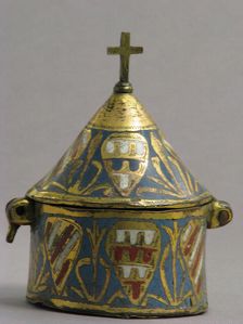 Pyx, French, ca. 1250-1300. Creator: Unknown