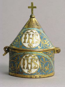Pyx, French, ca. 1250. Creator: Unknown