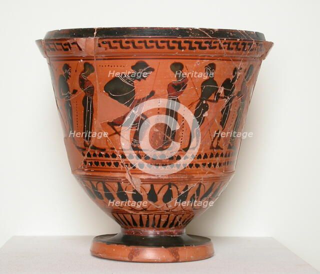 Pyxis (Container for Personal Objects), late 6th century BCE. Creator: Unknown.