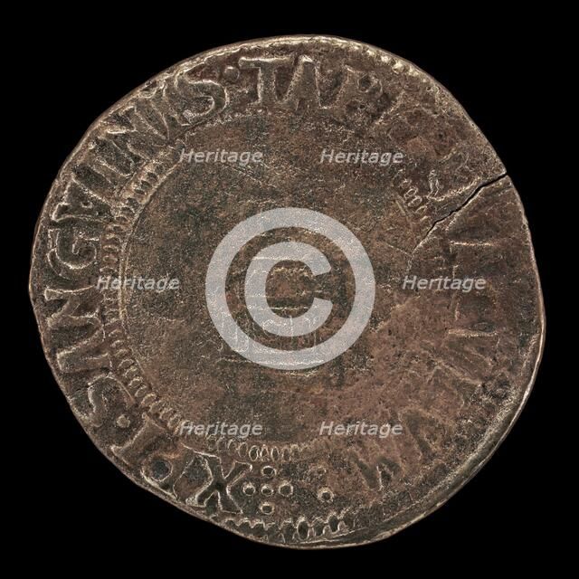 Pyxis of the Blood of Christ [reverse], 16th century. Creator: Unknown.