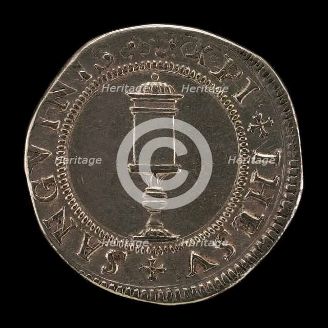 Pyxis of the Blood of Christ [reverse], 16th century. Creator: Unknown.