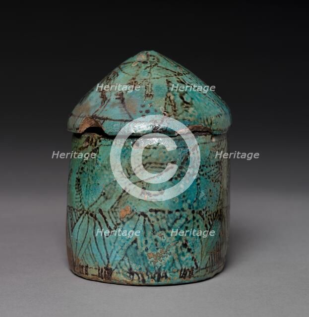 Pyxis with Lid, c. 1901-1525 BC. Creator: Unknown.