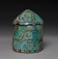 Pyxis with Lid, c. 1901-1525 BC. Creator: Unknown