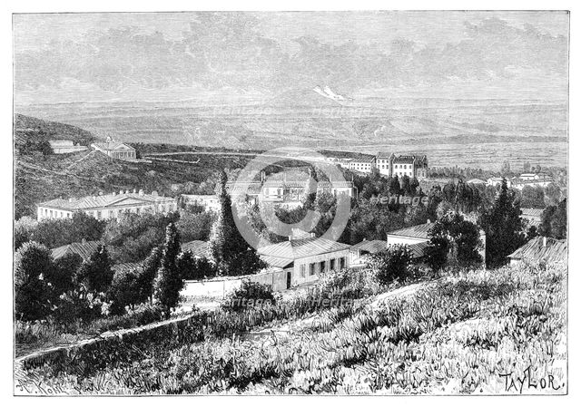 Pyatigorsk, Russia, 1895.Artist: Armand Kohl